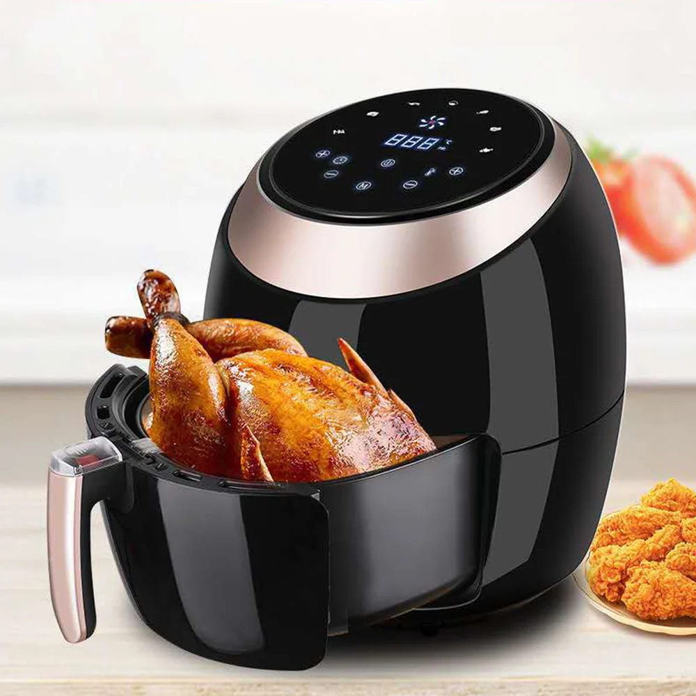 

Household 8L Chicken Air Fryer without oil Household Electric Fryer Intelligent Oil-free Multi-function Fries machine