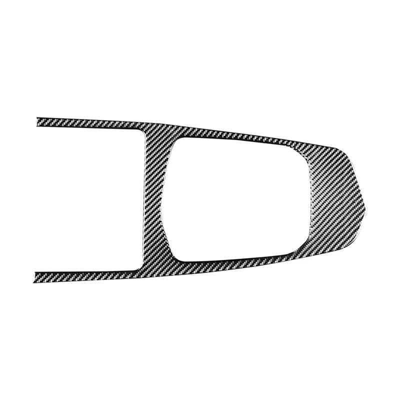 BMW Z4 시리즈 G28 G29 2019-2023 탄소 섬유 액세서리 인테리어 자동차 중앙 제어 기어 시프트 패널 프레임 트림 커버