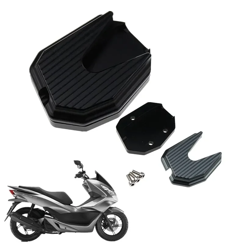 For HONDA PCX 125 PCX 150 PCX125 PCX150 2016 2017 Motorbike Accessories Kickstand Sidestand Stand Extension Enlarger Pad -2