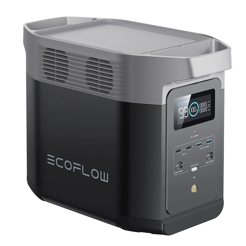 ECOFlow DELTA 2 1800W Rechargeable Portable Power Station for Camping Household Backup Portable Power Distribution Equipment