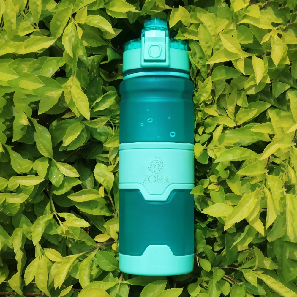 ZORRI Water Bottles Sport BPA Free Portable Leak-proof Gym Outdoor Travel Hiking Bicycle Bottle Water Gourds Garrafas De Agua