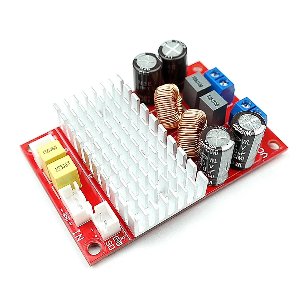 Imagem -03 - Placa de Amplificador de Potência Digital Alta Potência Mono Única Fonte Pode Ser Equilibrada Entrada 130w Dc534v Cs8683