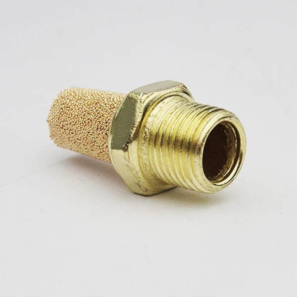 10Pcs PST-01 PST-02 PST-03 PST-04 PST-06 PST-08 Pneumatic Exhaust Muffler Brass Fitting Noise Filter Reducer Connector