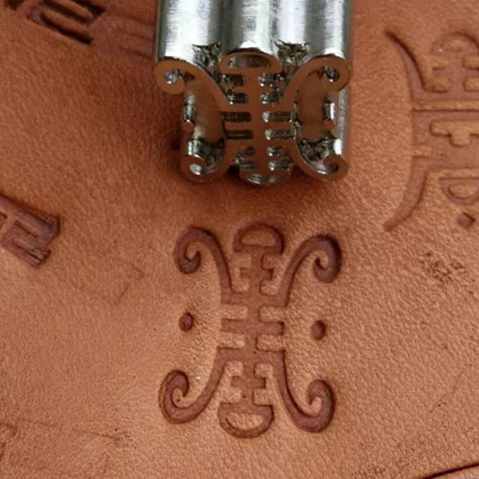 

Инструменты и принадлежности для работы с кожей, прецизионные стальные инструменты для гравировки и тиснения, уникальные узоры для выдавливания отверстий.