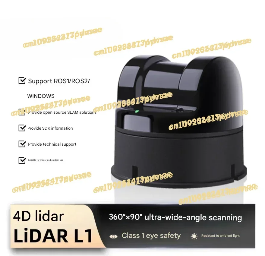 NEW In Stock 4DLiDAR L13D LiDAR Navigation Obstacle Avoidance Slam Ultra-wide-angle 360 Depth Scanning