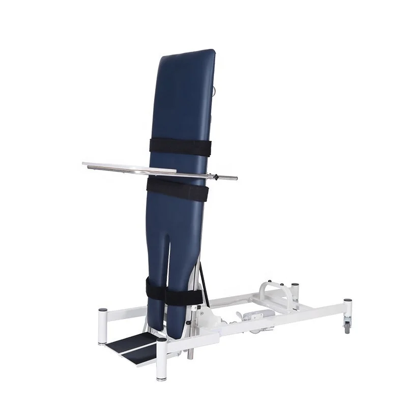 

JQ-EL12D Rehabilitation Tilt Table for Stroke Paralyzed Patient for Rehabilitation Purposes Physiotherapy Standing Bed