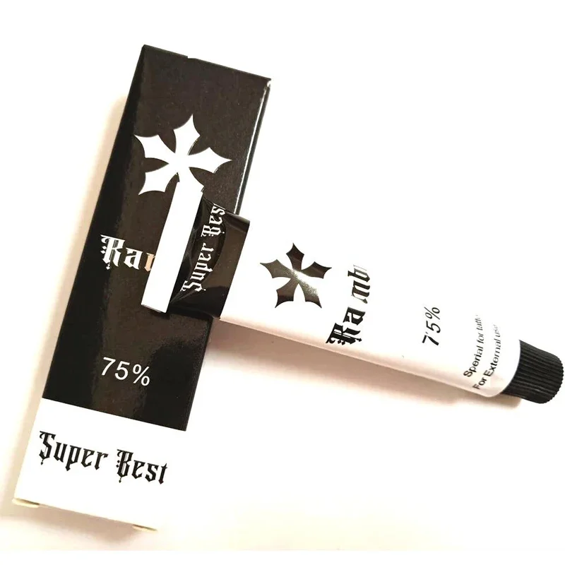 

Original 75% Rambo Tattoo Cream Before Permanent Makeup Microblading Eyebrow Lips 10g