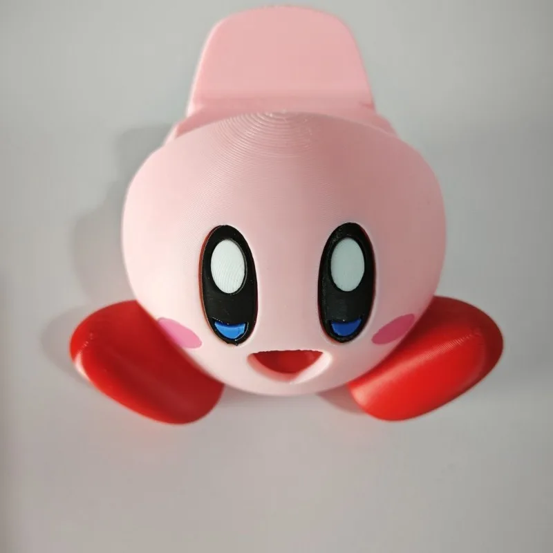 Kirby Cartoon Handle Bracket for PS5 Nintendo Gamepad Bracket Game Console Accessories Creative Desktop Decoration Ornaments