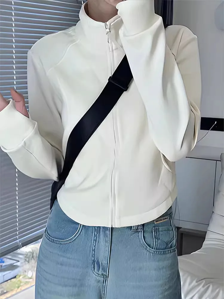 ort Zipper Strickjacke Sweatirt frauen Faionable Koreanische Sle Slim Fit Casual Oberbekleidung Frühling Herbst Neue Ankunft