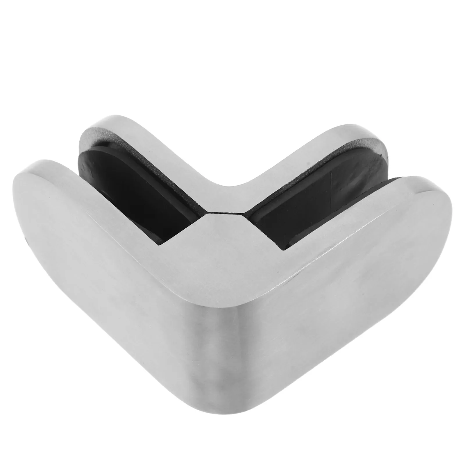 Clamps for Glass Railing Stainless Steel Bracket Balustrade Corner Furniture Clips