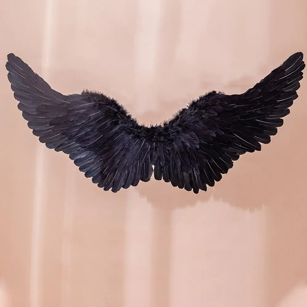 DIY Home Decoration Bachelorette Party Accessories Devil Feather Wing Women Cosplay Accessories Angel Feather Wing Photo Props