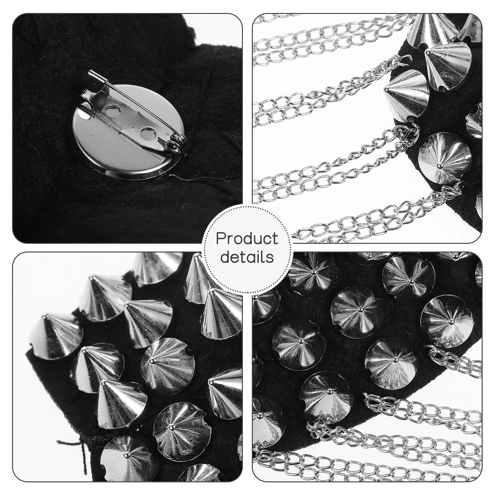 

2pcs Tassel Epaulet Shoulder Board Badge High Quality Alloy Fringe Epaulet Fashion Punk Retro Tassel Chain Epaulets Costume
