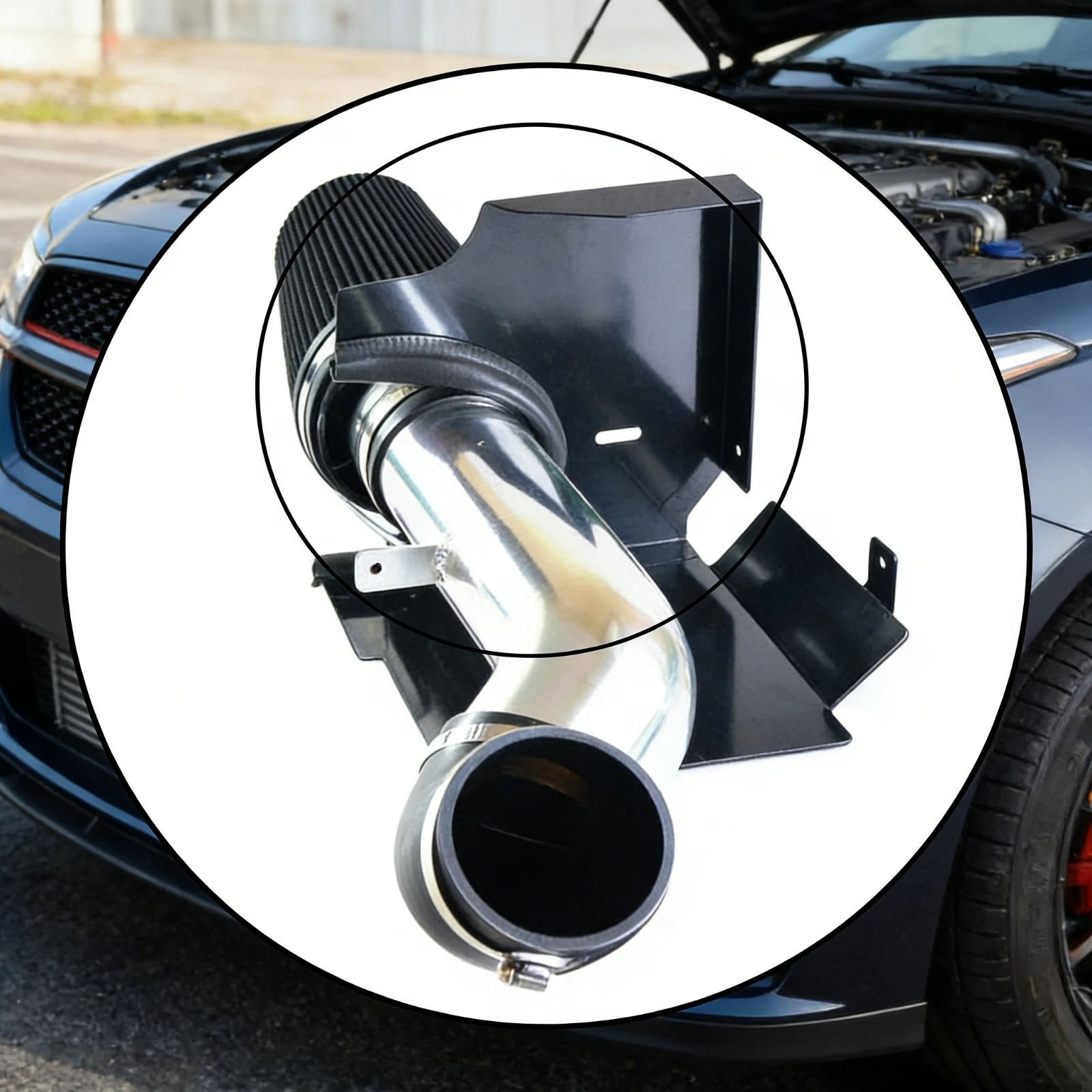 

Комплект системы впуска воздуха XZ 4 дюйма для GMC/Chevrolet 1999-2006 V8 4.8L/5.3L/6.0L, черный, снижает сопротивление воздуху, улучшает топливную экономичность