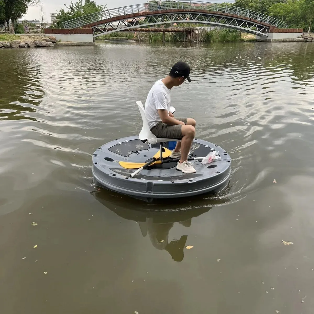 Professional 360 Degree Rotomolding Kayak Mould Portable Splicing Style Fishing Boat for 1 Person New Condition