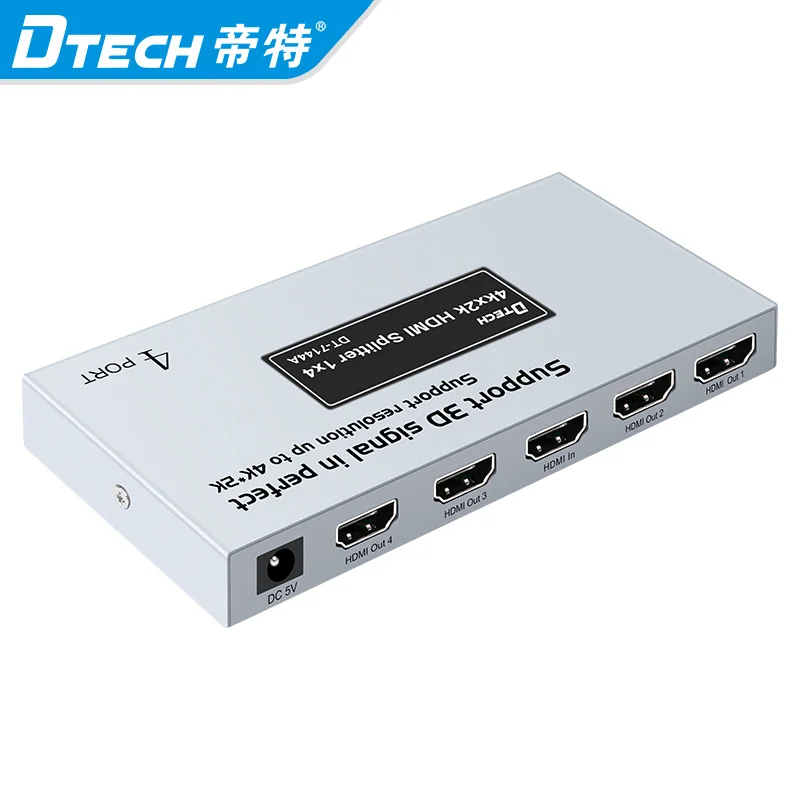Wholesale Price Splitter HDMI 1x4 Port 1 Input 4 Output 4 Ports 3d 2k 4k Hdmi Splitter
