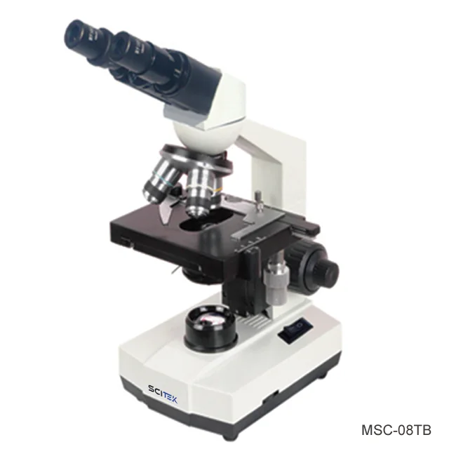 Teaching Microscope Monocular Quadruple Nosepiece Microscope for Lab
