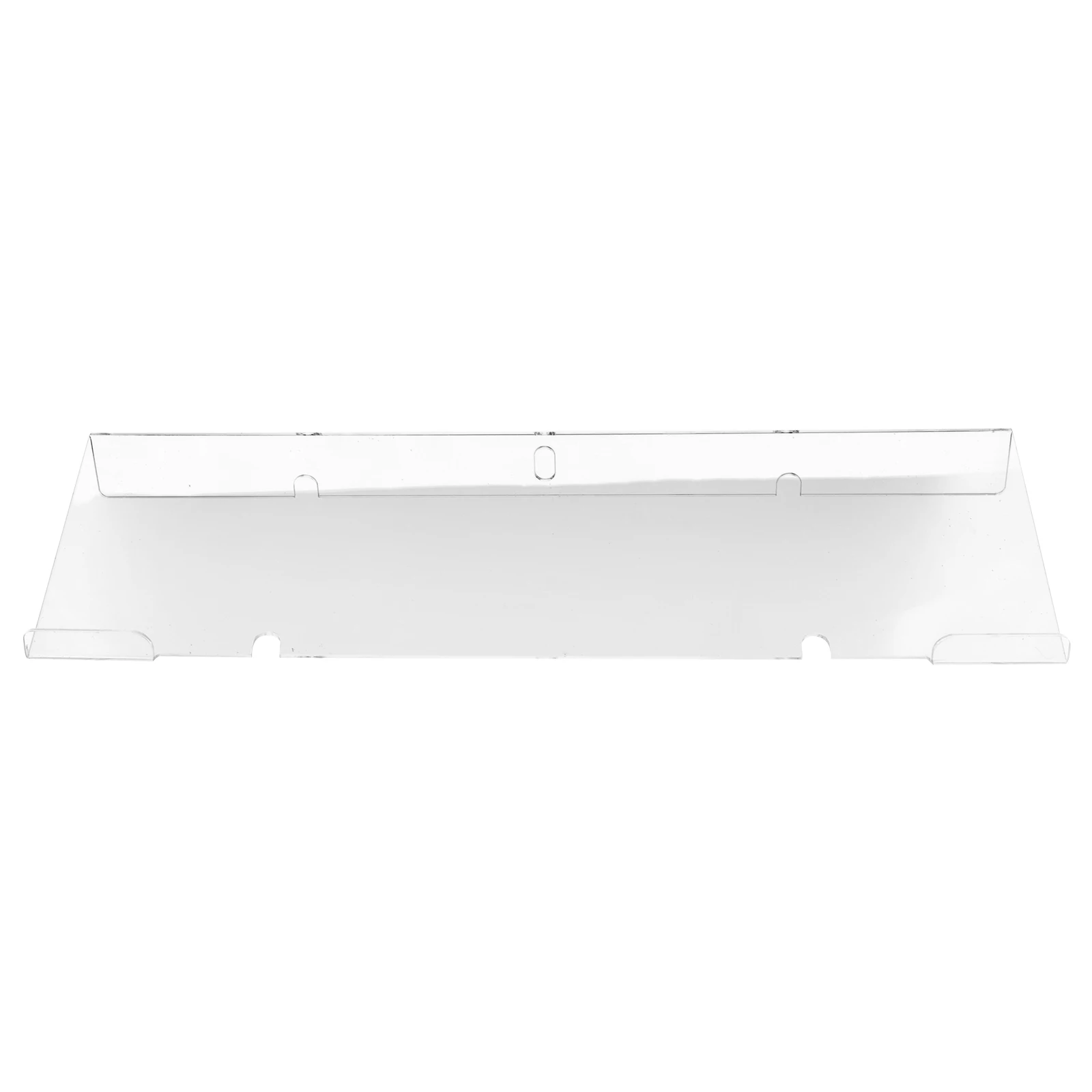 

White Acrylic Keyboard St 30 Degree Tilted Holder for Office Desk Ergonomic Design Fit Various Keyboards Clear Elegant Notebook