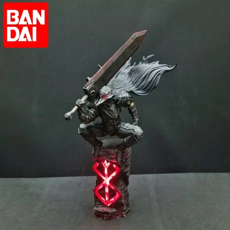 25cm Berserk Guts L figura de Anime Guts Berserker Armor figura de acción Berserk espadachín negro estatuilla modelo colección muñeca Juguetes