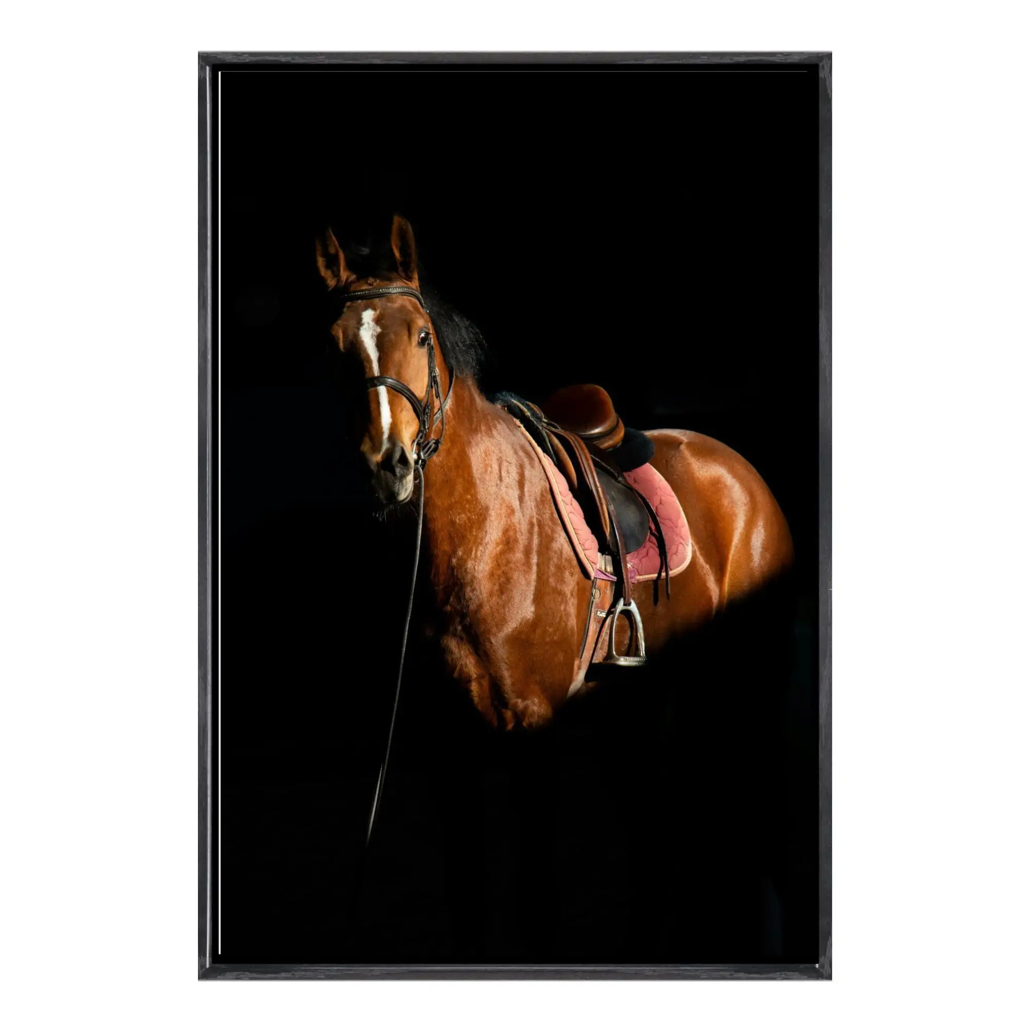 Lienzo de caballo vaquero enmarcado, arte de pared, estilo rústico occidental, silueta de montar de estilo Vintage, decoración del hogar para sala de estar y dormitorio