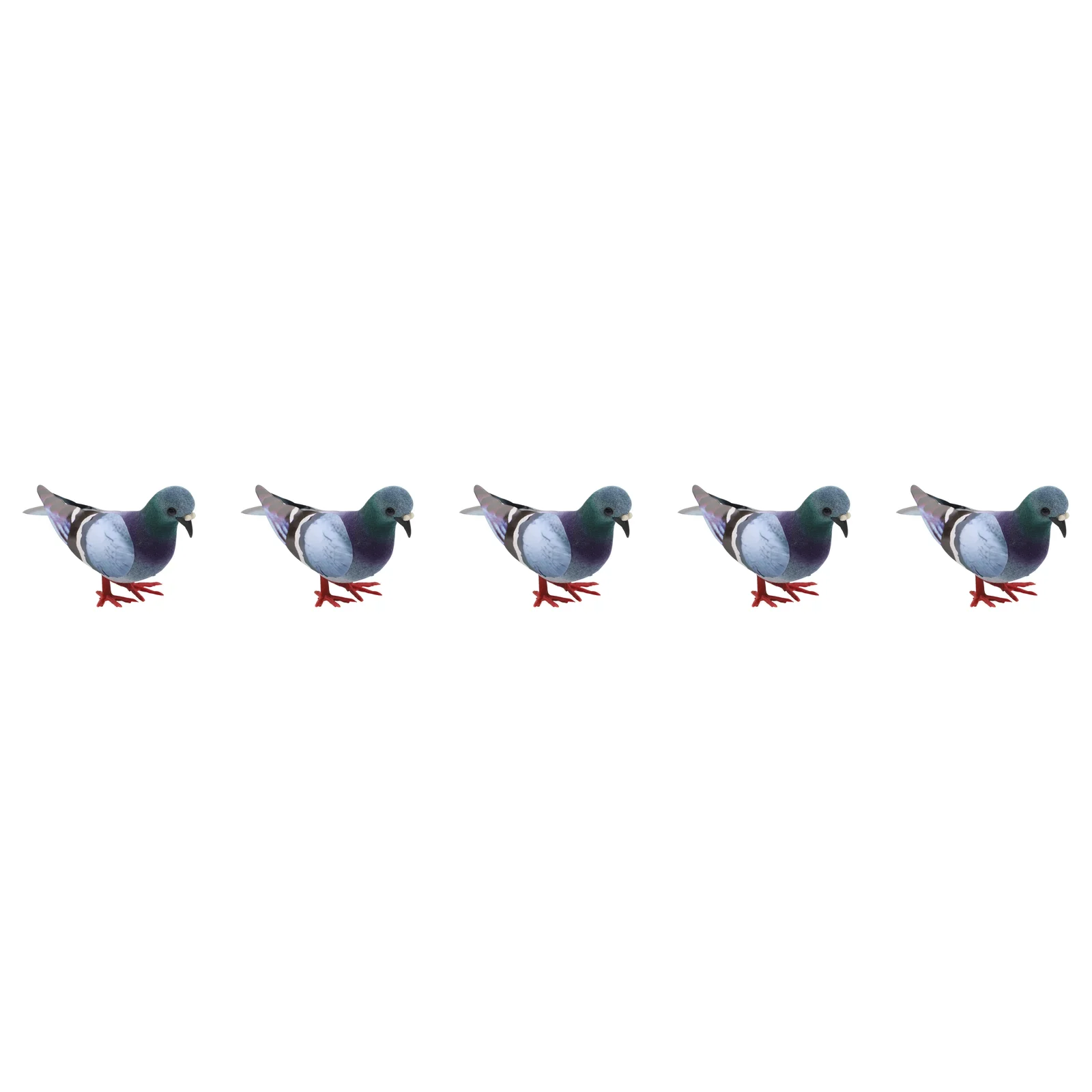 2/3/4/5pcs Simulation Birds Pigeons Decoration For Wedding Home Decor Fake Bird Doves Artificial Foam Birds Desktop Ornament
