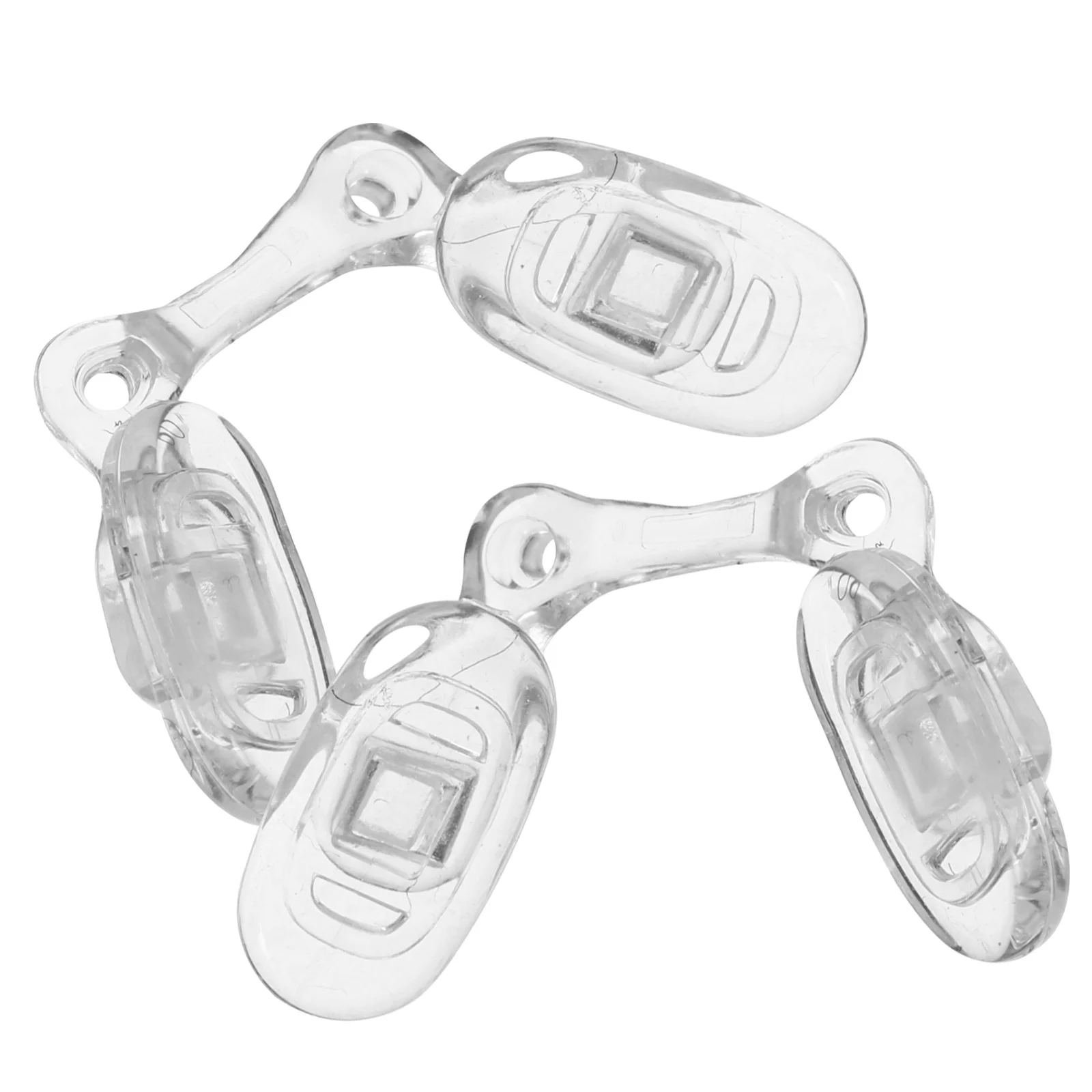 

2Pcs Silicone Nose Pads U Shaped Eyeglass Bridge Saddles Anti Slip Nose Pieces for Kids Glasses Sports Anti Drop Fixing Tool