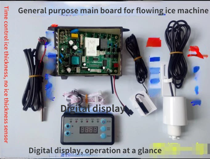 Flow-type Ice Machine General Motherboard Computer Board Flow-type Commercial Household Machine Accessories Million