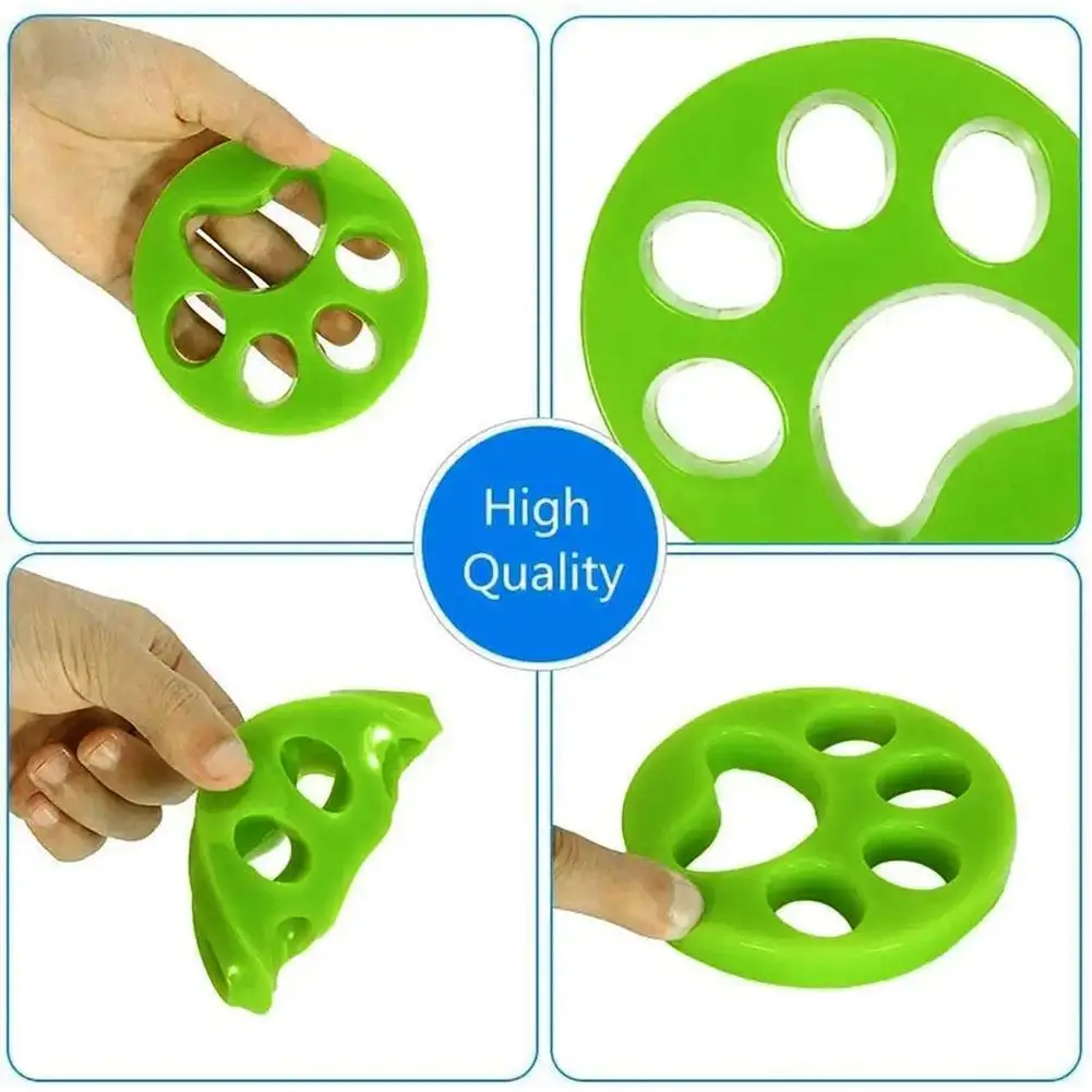 Cat\'s Paw Hair Remover For Washing Machine Pet Fur Lint Catcher Hair Removal Filter Balls Reusable Cleaning Laundry Accessories