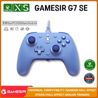 GameSir G7 SE Xbox Wired Controller Gamepad with Hall Effect Joystick and Triggers for Xbox Series X, Xbox Series S, Xbox One