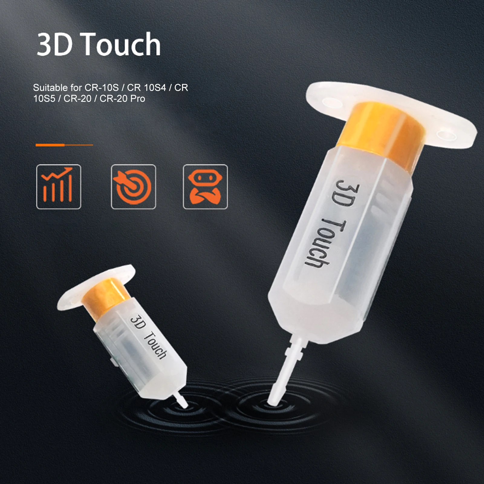 3D Printers Touch Sensor 3D Touch Sensor Printers Auto Bed Leveling Accessories for CR-10S/CR10S4/CR10S5/CR-20/CR-20 Pro