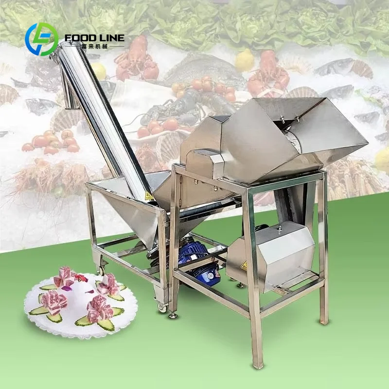Duty Dry Ice Block Ton Crusher Crushed Shaver Tube Heavy Outdoor Machine in Pakistan with Blower