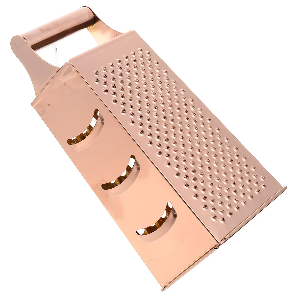 

Multifunctional Stainless Vegetable Slicer Box Grater Potato Grater Rose Gold Kitchen Tool Veggie Helper