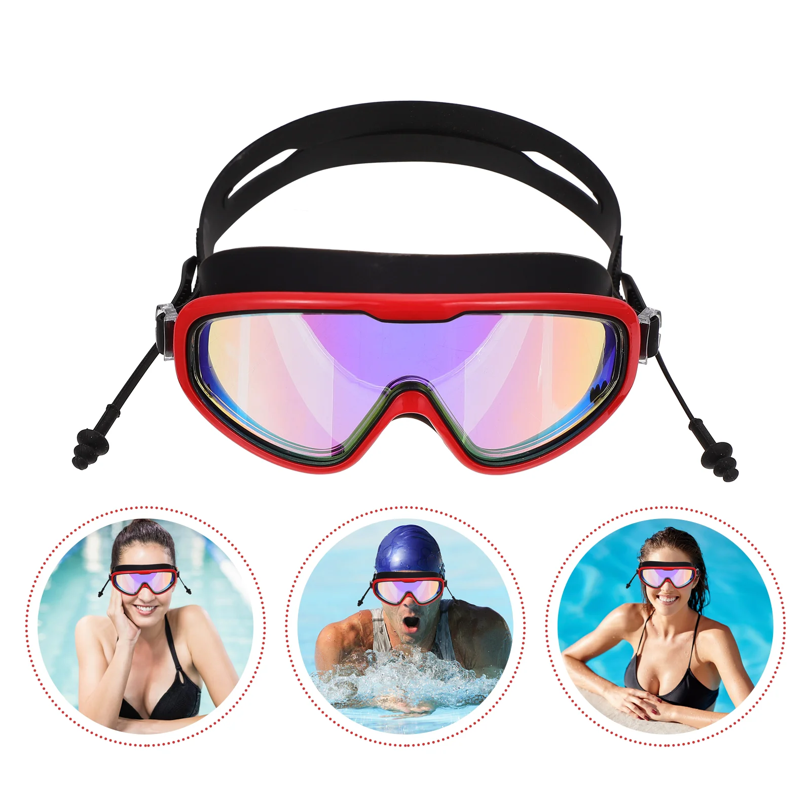 

Swimming Goggles for Men Anti-fog Glasses Practical Ultraviolet Light Aldult