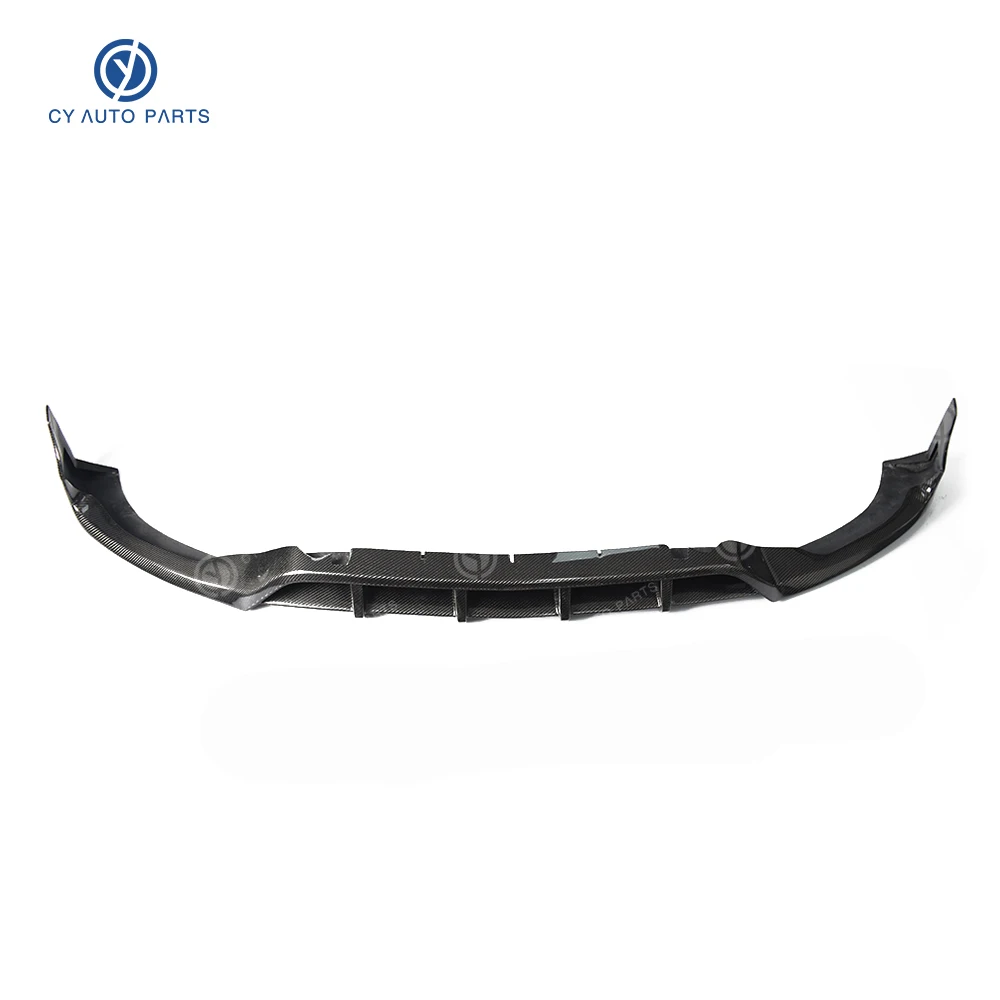 For Mercedes-Benz GLC63 AMG Front Bumper Lip Carbon Fiber Topcar Style Front Lip Diffuser