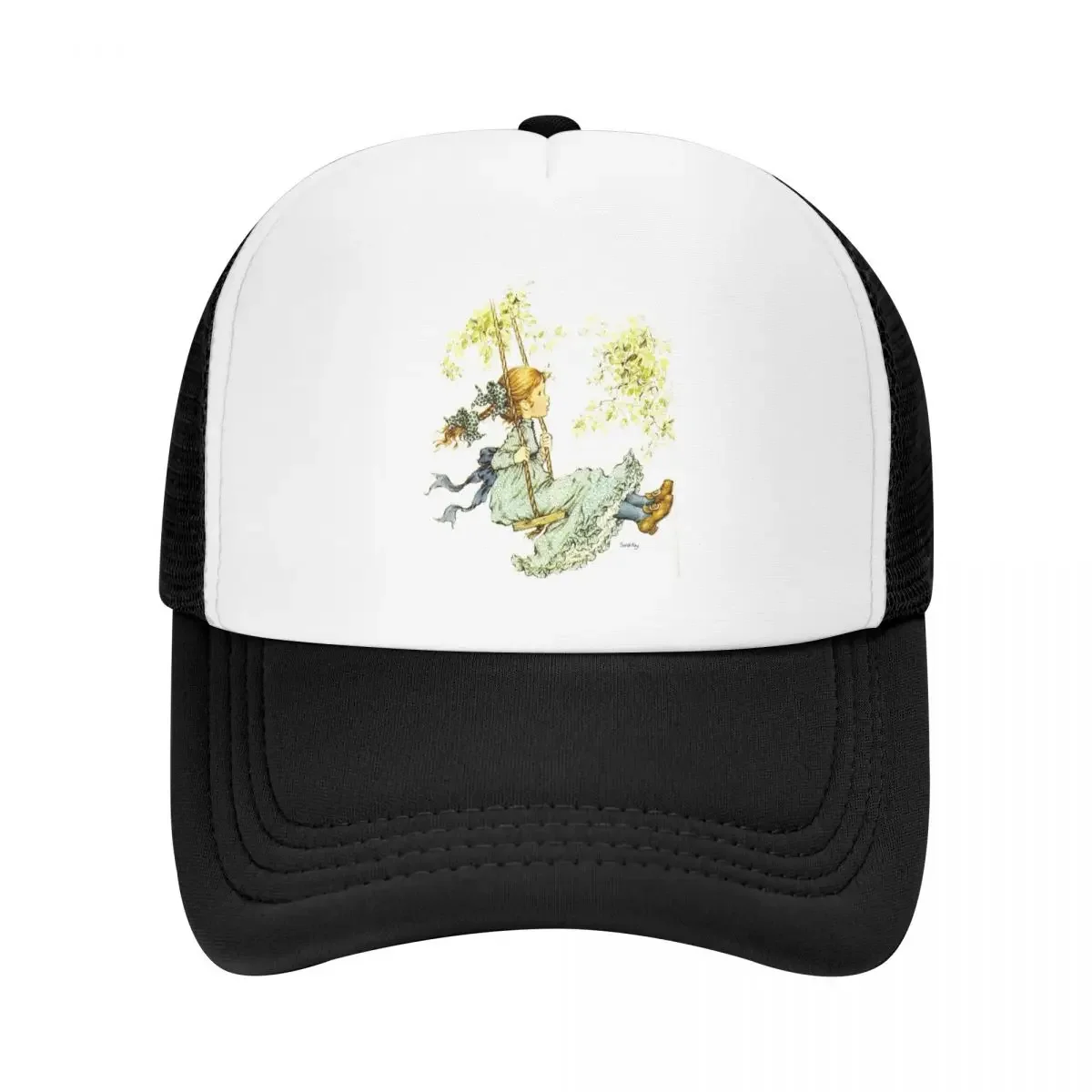 

Кепка-качели Sarah Kay для девочек, модные повседневные сетчатые бейсболки, регулируемая шляпа в стиле хип-хоп, летние бейсболки унисекс, полихромные