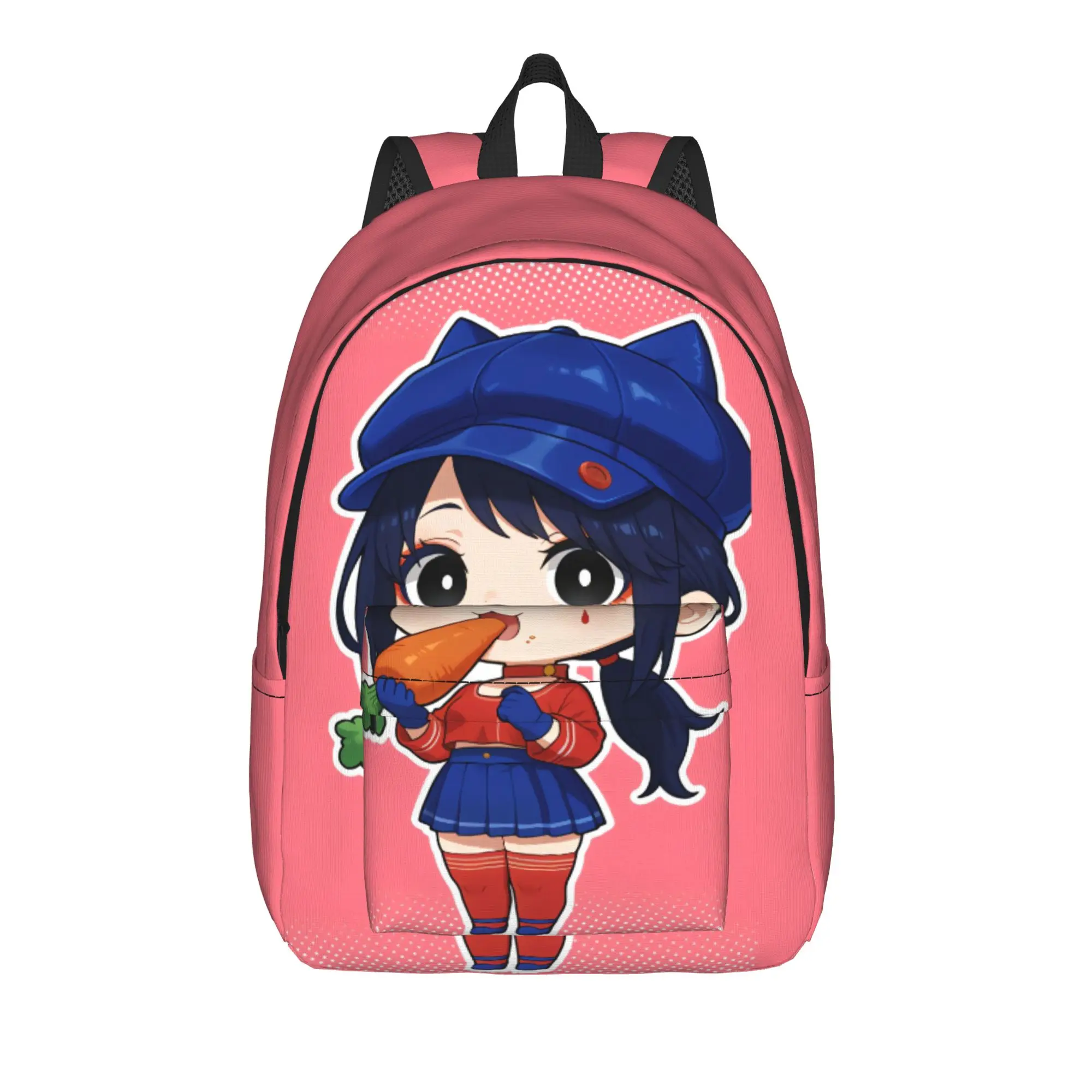 Game Miside Series Print Backpack  Daily Backpacks Girl Designer Lightweight School Bags Elegant Rucksack