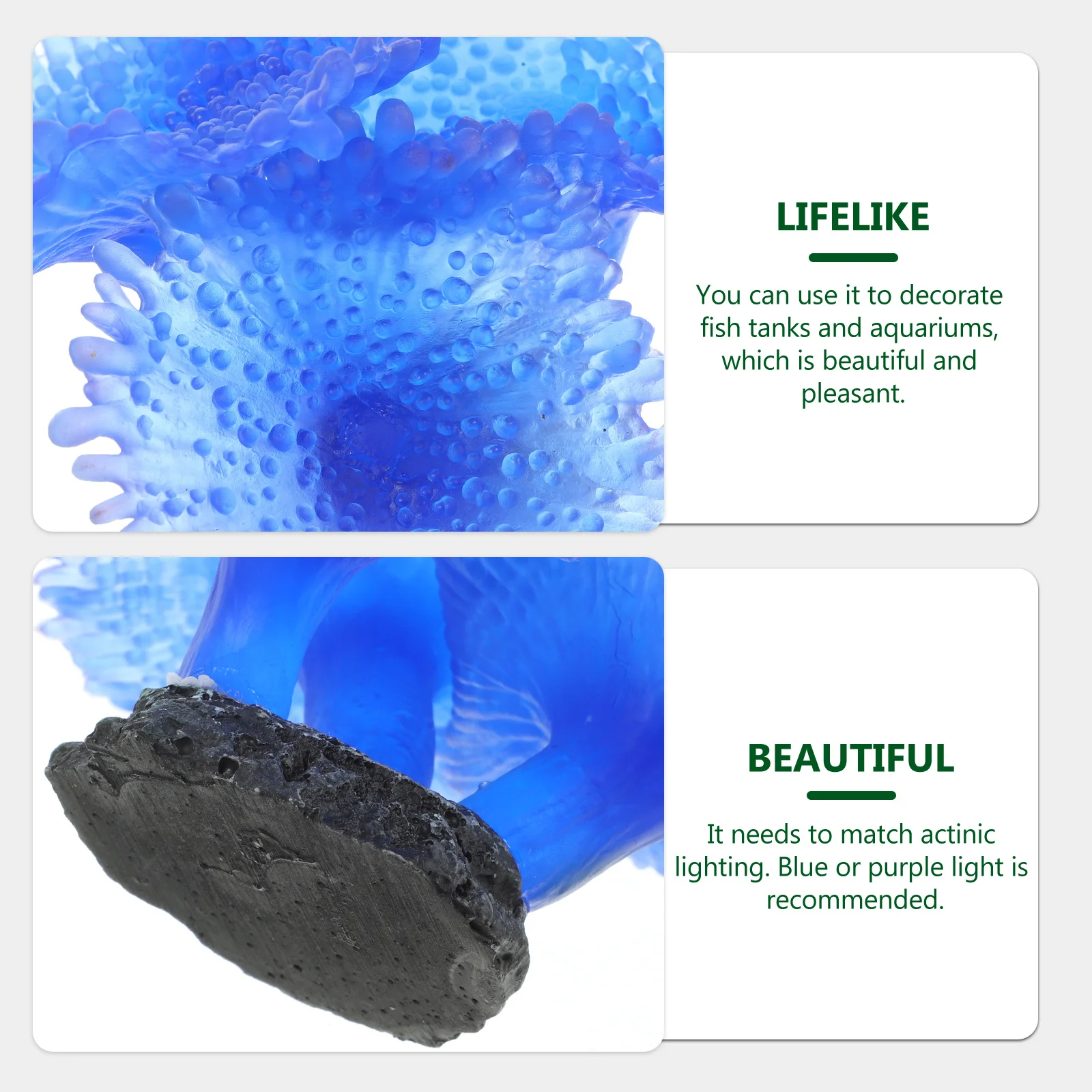 

Simulated Coral Grass Silicone Coral Ornament For Aquarium Fish Tank Decor Desktop Aquarium Supply Supply