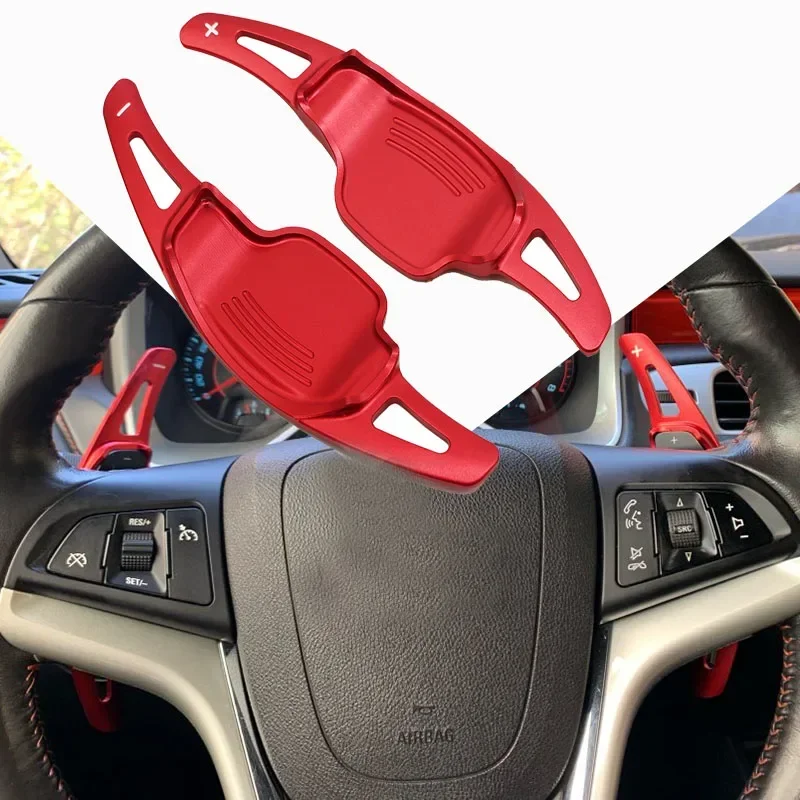 Auto Car Steering Wheel Shift Paddle Extend Direct Gear Paddle Extension for Cadillac Buick Regal Chevrolet Camaro Shift Paddles