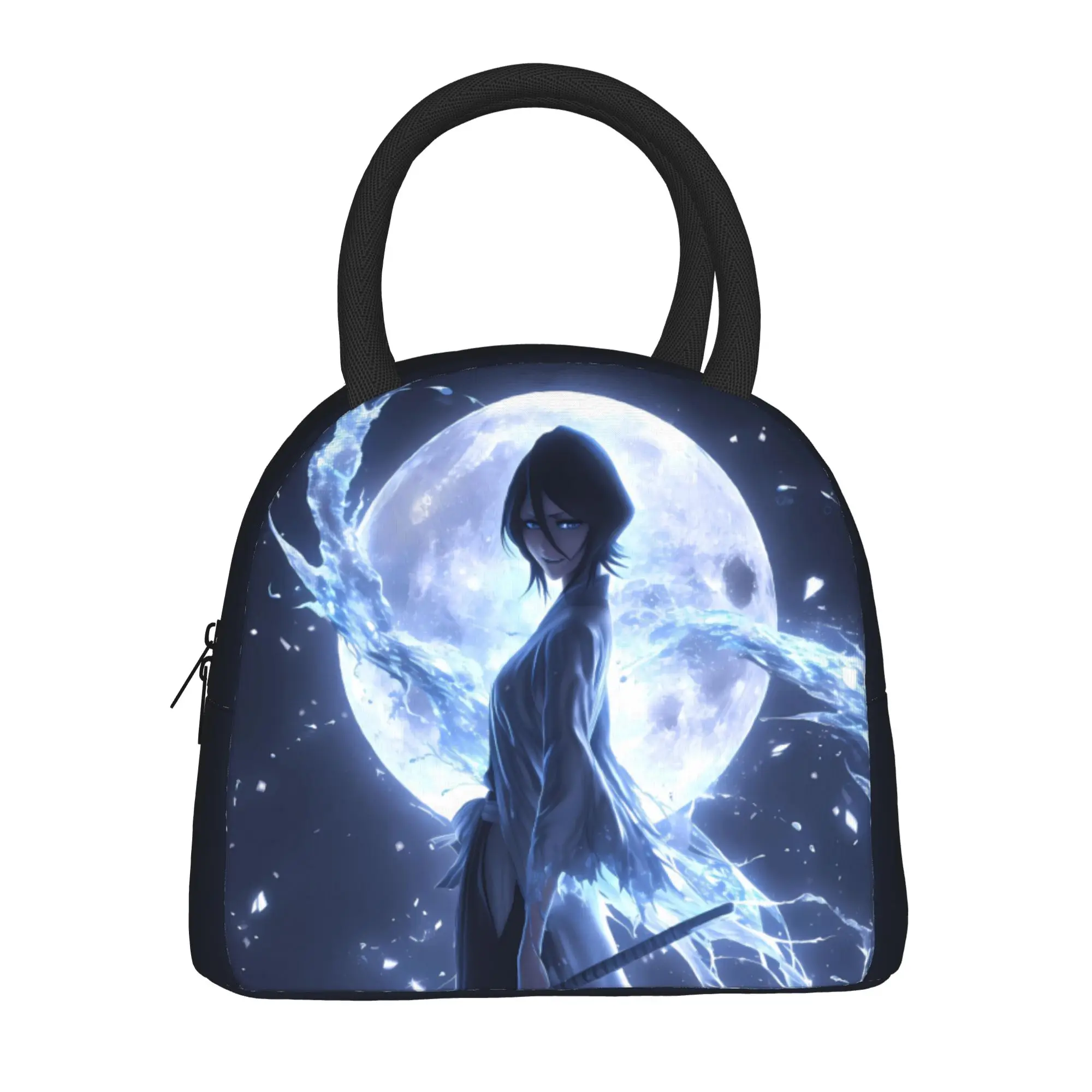 

Back to school season Bleach Lunch Bag Rukia Kuchiki (1) Washable Good Quality Daily Heat Preservation Lunch Bag