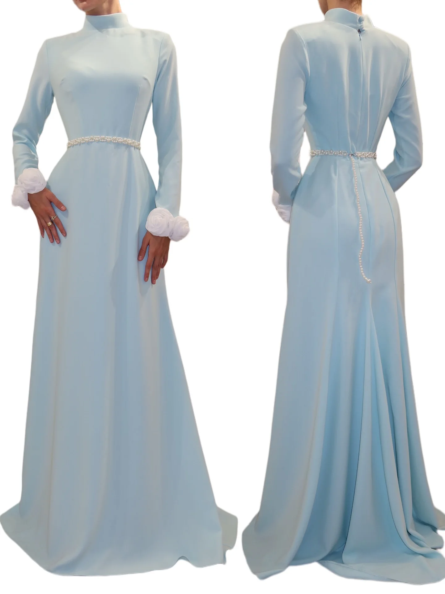 Платье для особых случаев на заказ Ypmwzx Jewel трапециевидной формы длиной до пола, платье на день рождения, платья formales فستان