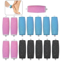 Cabeças de rolo de substituição para máquina pedicure veludo, arquivo elétrico suave, removedor de calos de pele morta, ferramenta de cuidados com os pés, 5pcs por lote