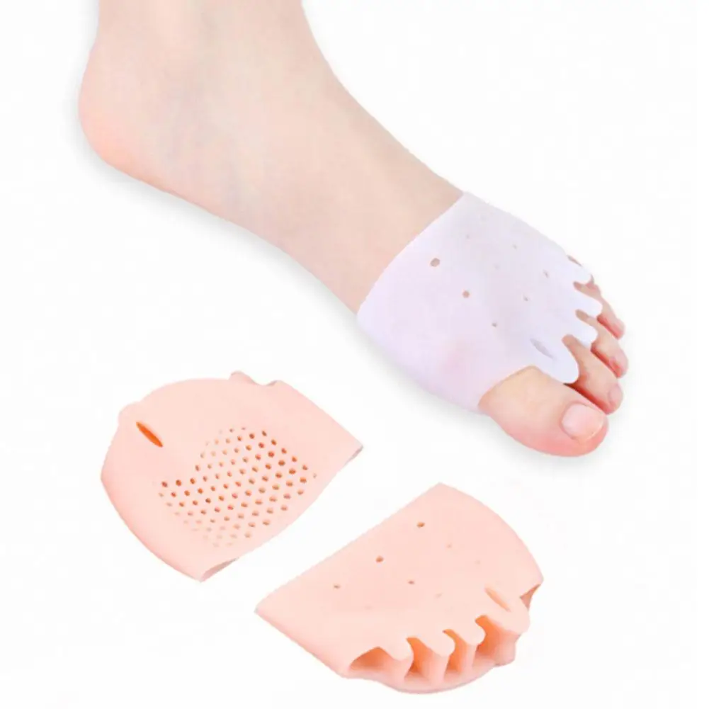 1 ~ 5PCS Toe Silicone Bunion Guard Care ortopedico Toe Finger avampiede Protector Pad correzione cura dei piedi separatori del piede D7J1