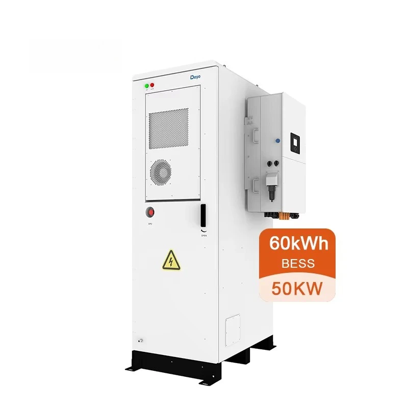 Deye GE-F60 Hybrid ESS 50/60KWh All-in-One LiFePO4 Sistema de armazenamento de bateria solar Bateria de armazenamento de energia doméstica
