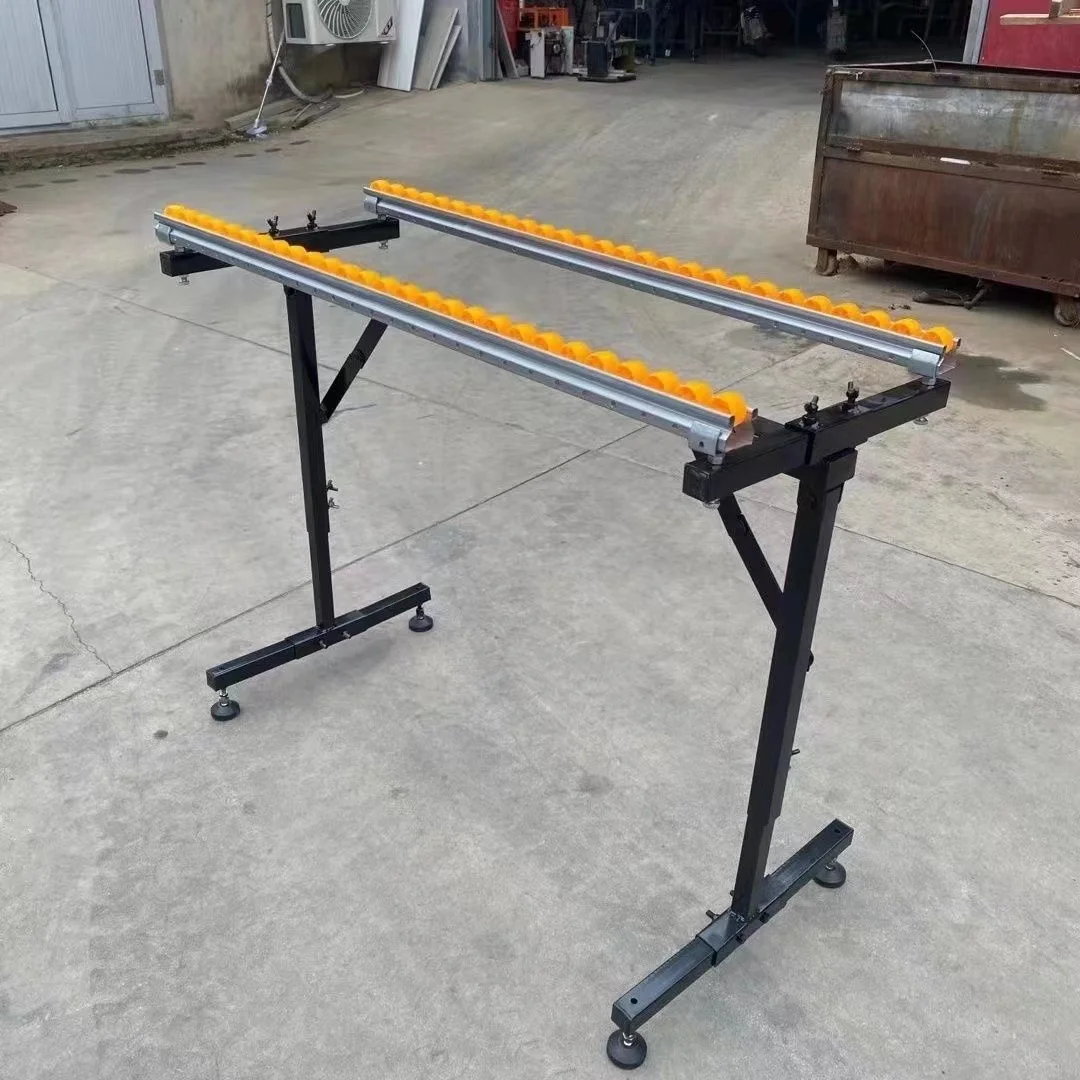 

2023 Folding Fluent Strip Support Frame, Large Plate Carrying Conveying Device Saw Table Drag Table Auxiliary Pulley Support