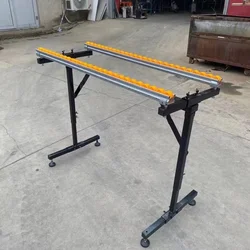 2023 Folding Fluent Strip Support Frame, Large Plate Carrying Conveying Device Saw Table Drag Table Auxiliary Pulley Support