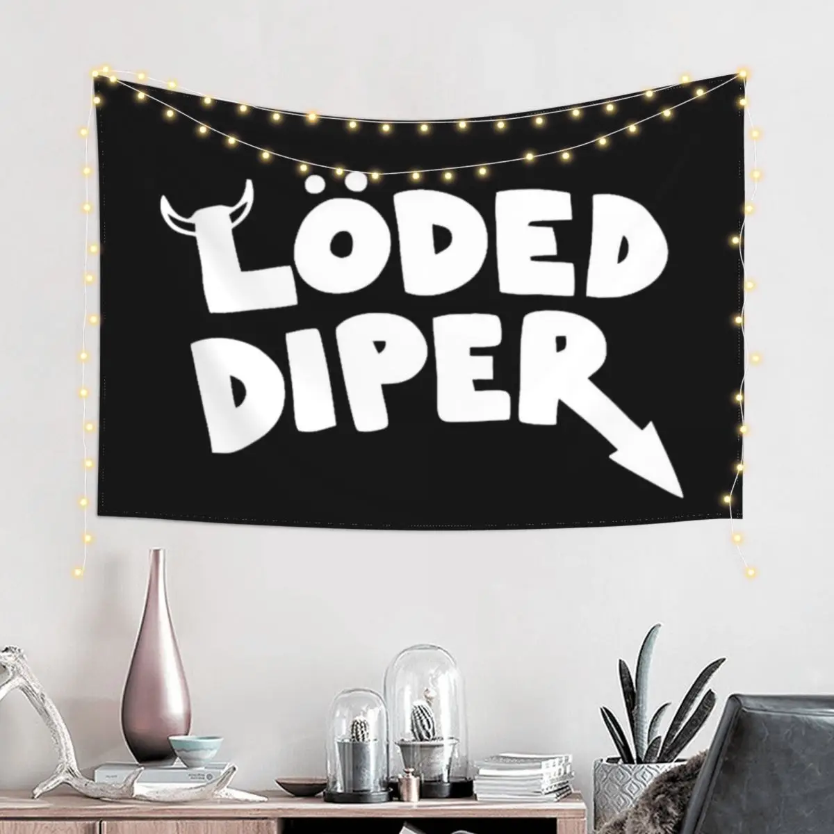 Loded Diper Tapestry Room Aesthetic Decor Home Decorations Home Decorators Tapestry