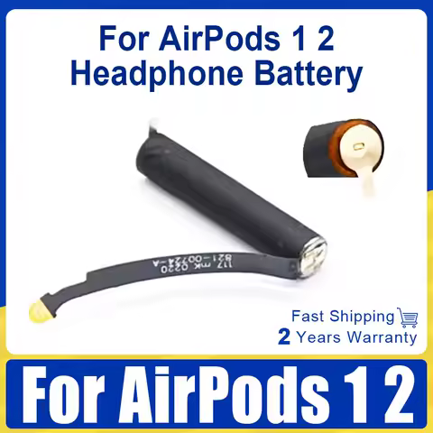 Brand-New 25mAh Bateria For Airpods 2nd 1st A1604 A1523 A1722 A2032 A2031 For AirPods 1 2 Rechargeable Headphone Battery