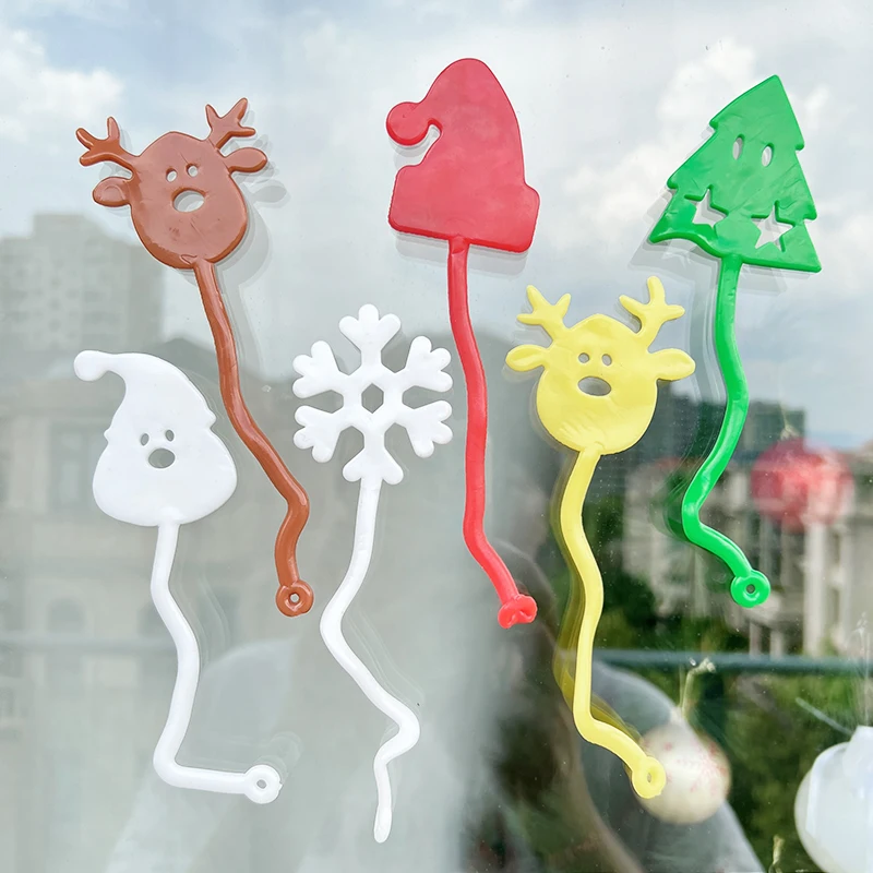 ألعاب صغيرة لزجة لشجرة الكريسماس للأطفال ، ألعاب الأيائل والغزلان ، حقيبة هدايا ، هدية ، حشو بيناتا ، مفضلة الحفلات ، المرح ، 5 ، 10 ، 20 way