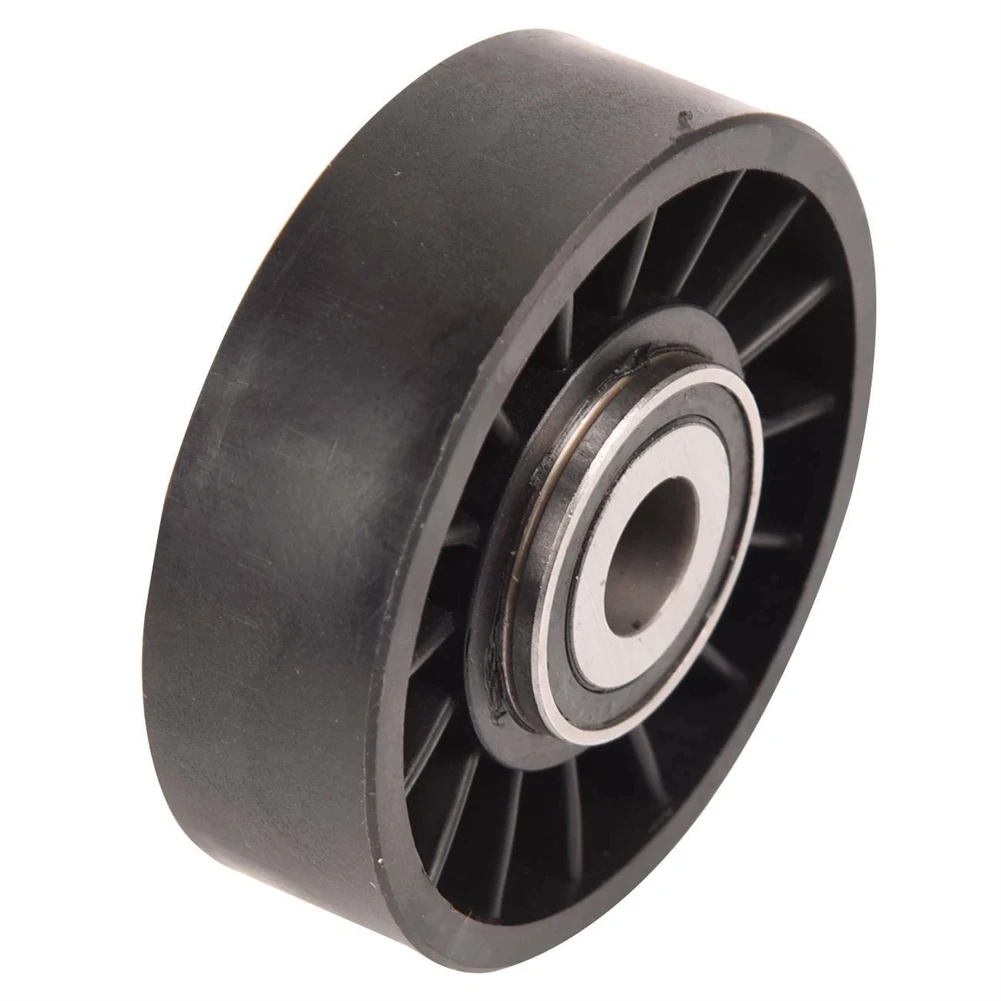 Vehicle Maintenance Idler Pulley OEM Replacement Belt Pulley Plastic Construction Exact OEM Match Replacement Part