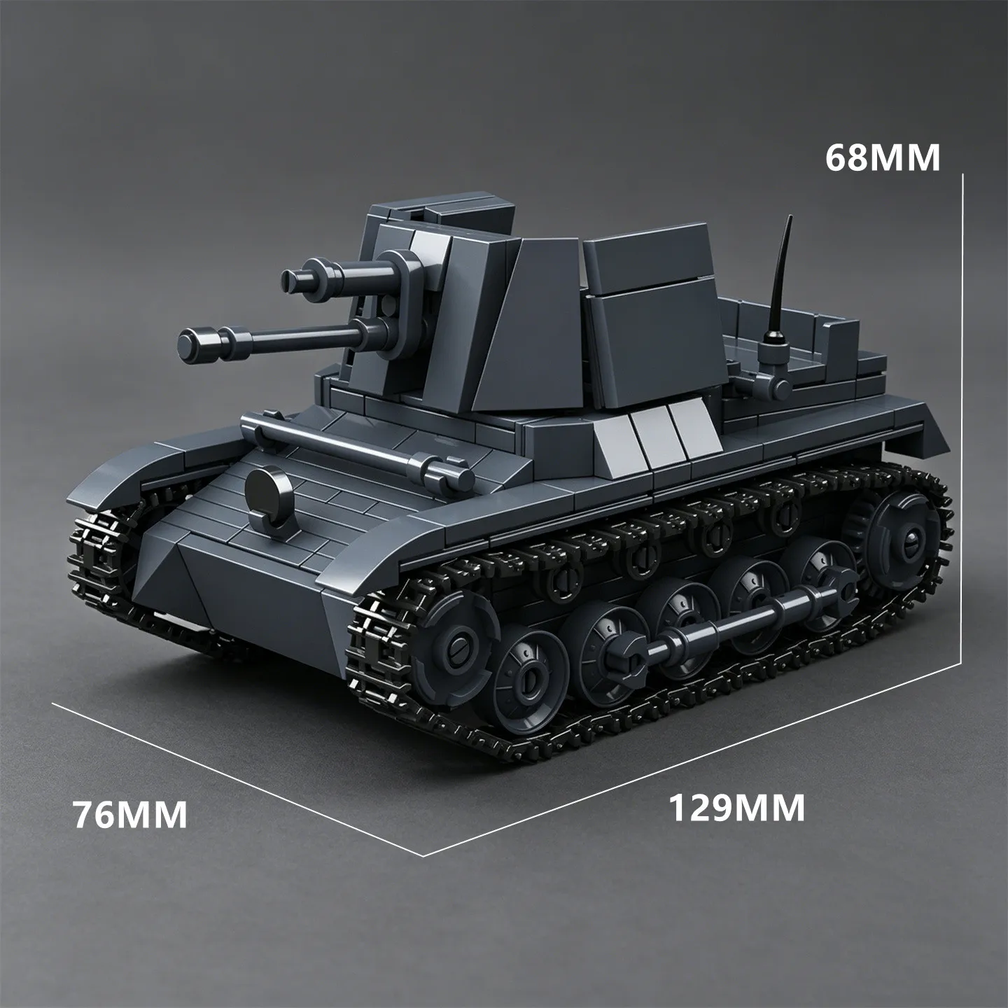 MOC Figurine NEW Sd.Kfz. 121 Tank Destroyer Building Block Tracked Armored Vehicle  Toy Tank Model