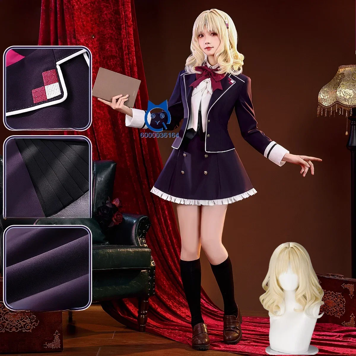 

CosplayIn Stock Komori Yui Hot Sale Cosplay Costume Accessories Halloween Christmas Festival Carnival Uniform Party Comic Con An